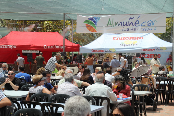 Comienzan los preparativos del parque El Majuelo para acoger la Feria Gastronómica 2022